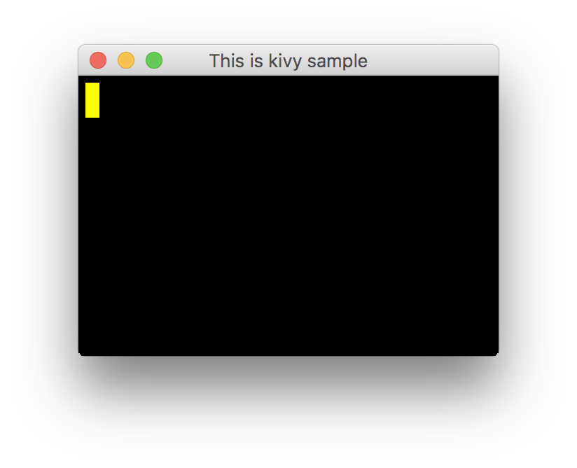 kivy window